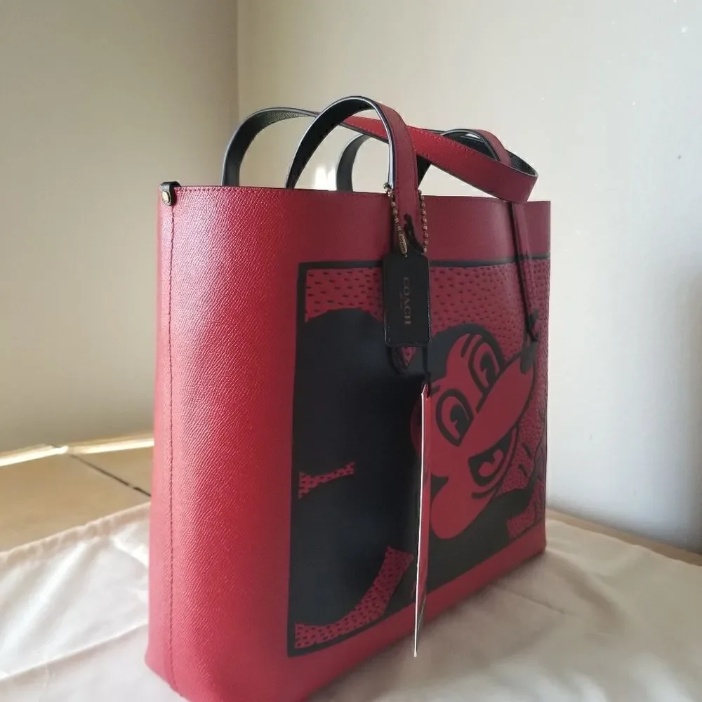 NWT Coach Disney Micky Large Tote